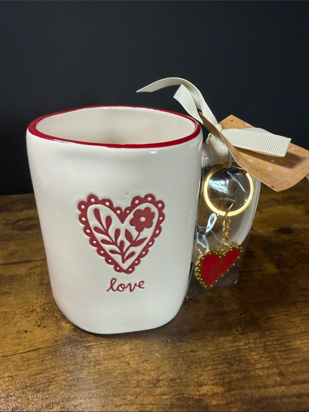Rae Dunn “Love” Mug. NWT